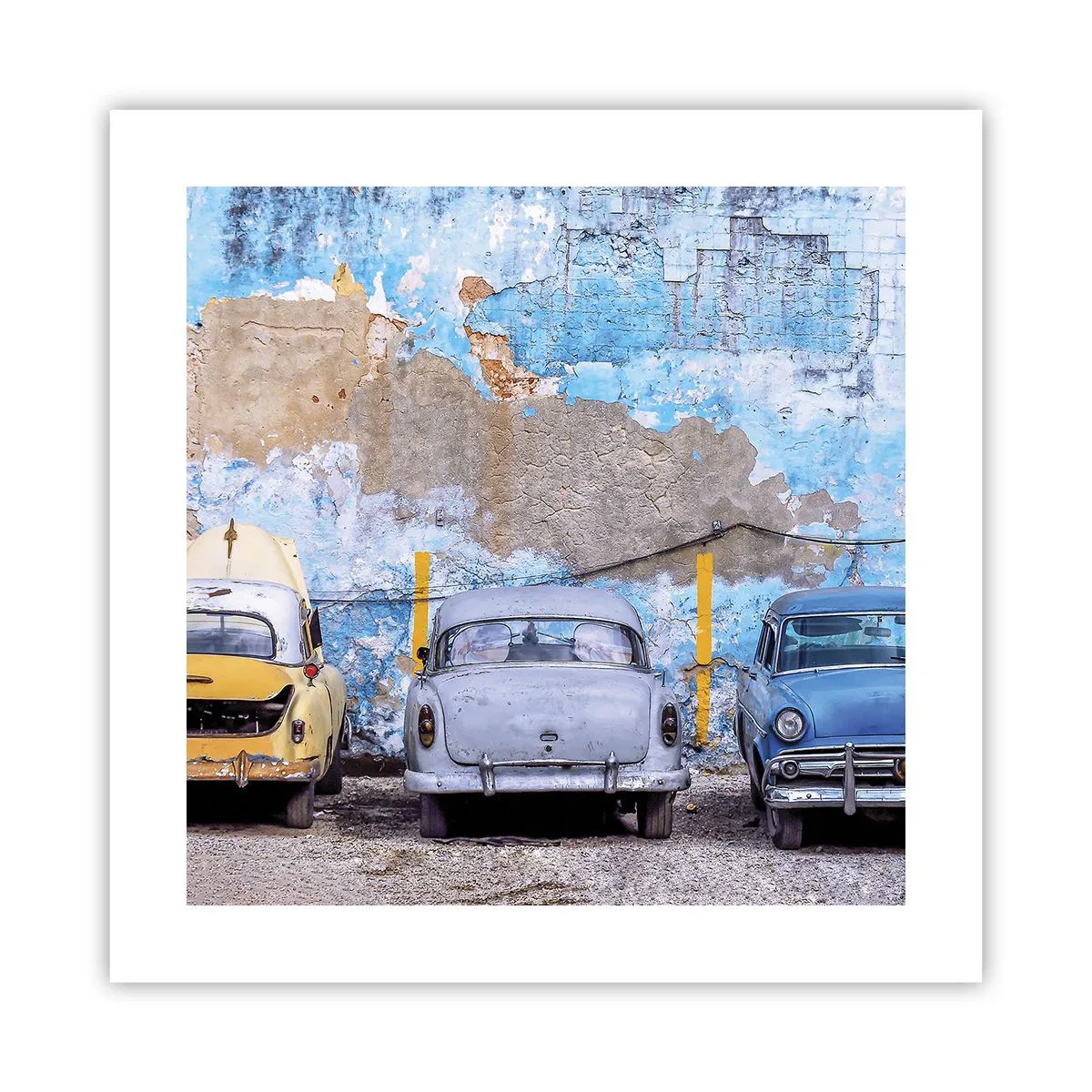 Poster - Treffen der Veteranen - 40x40 cm