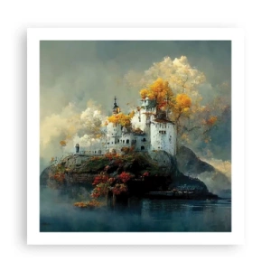 Poster - Beginn einer romantischen Geschichte - 60x60 cm