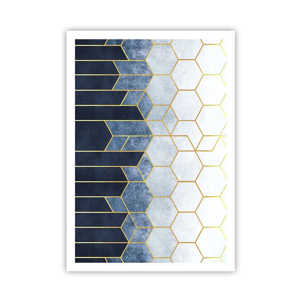 Poster - Komposition im synkopischen Rhythmus - 70x100 cm