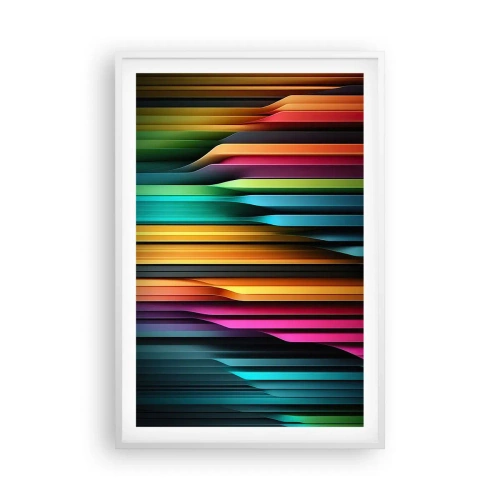 Poster in einem weißen Rahmen - Lichtorgan - 61x91 cm