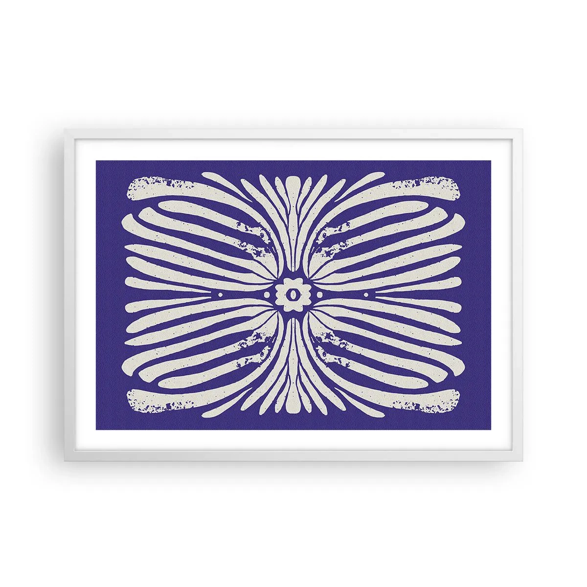 Poster in einem weißen Rahmen - Ethnische Inspirationen - 70x50 cm
