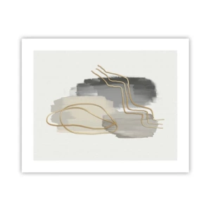 Poster - Dauer und Bewegung - 50x40 cm