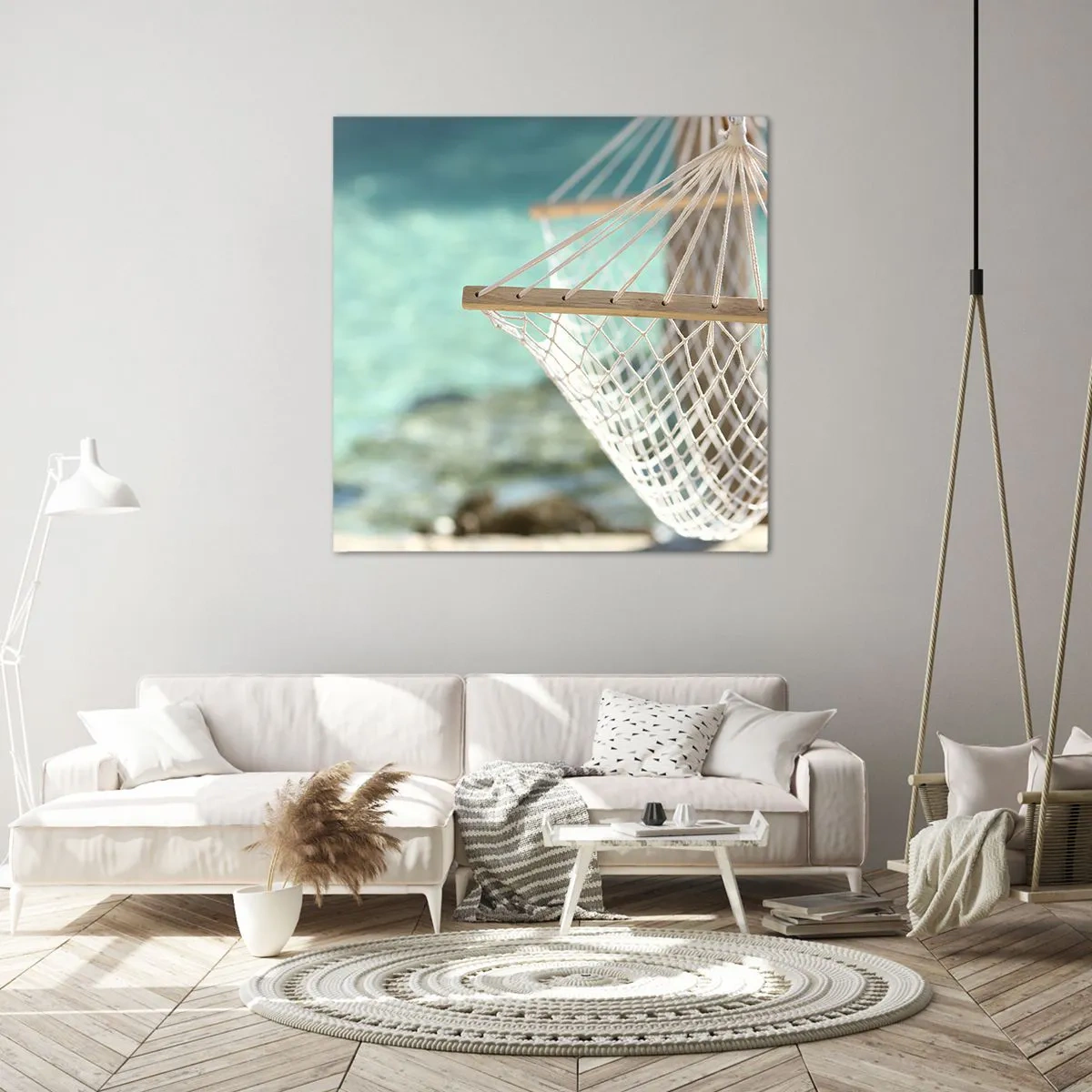 Bild auf Leinwand - Leinwandbild - Zeit zum Entspannen - 30x30 cm