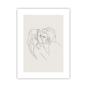 Poster - Verstrickt im Gefühl - 30x40 cm