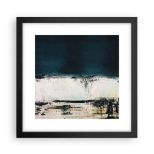 Poster in einem schwarzem Rahmen - Horizontale Komposition - 30x30 cm