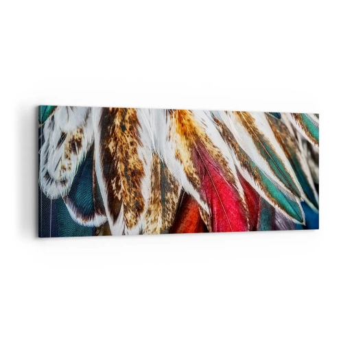 Bild auf Leinwand - Leinwandbild - Geheimnisse des Fliegens - 100x40 cm