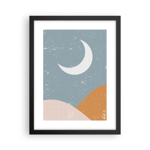 Poster in einem schwarzem Rahmen - Wunder vieler Nächte - 30x40 cm