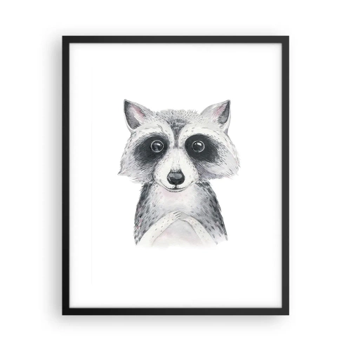 Poster in einem schwarzem Rahmen - Ein Moment zum Bewegen - 40x50 cm