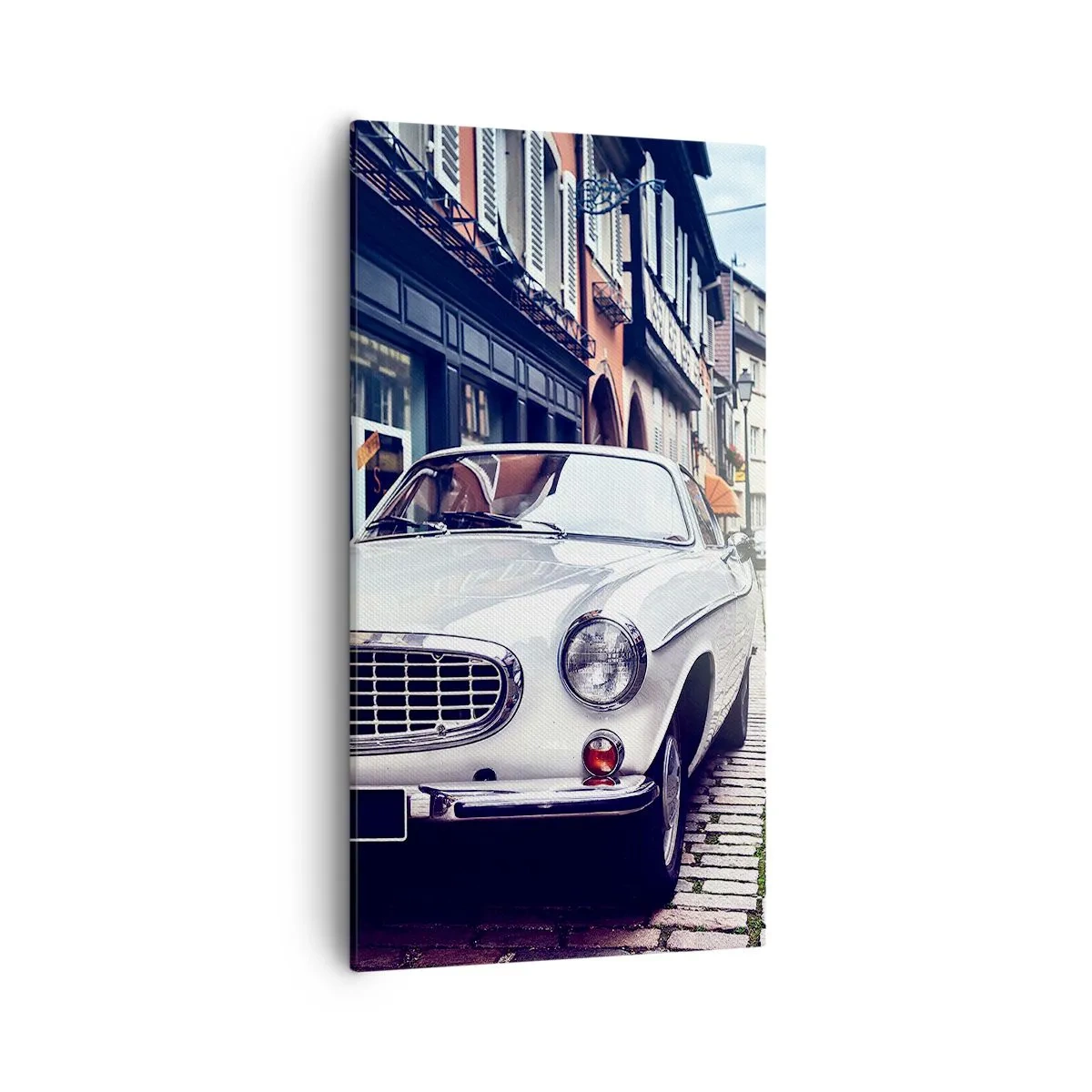 Bild auf Leinwand - Leinwandbild - Die Vergangenheit ist heute - 55x100 cm