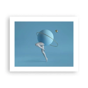 Poster - Und die Planeten spielen verrückt - 50x40 cm