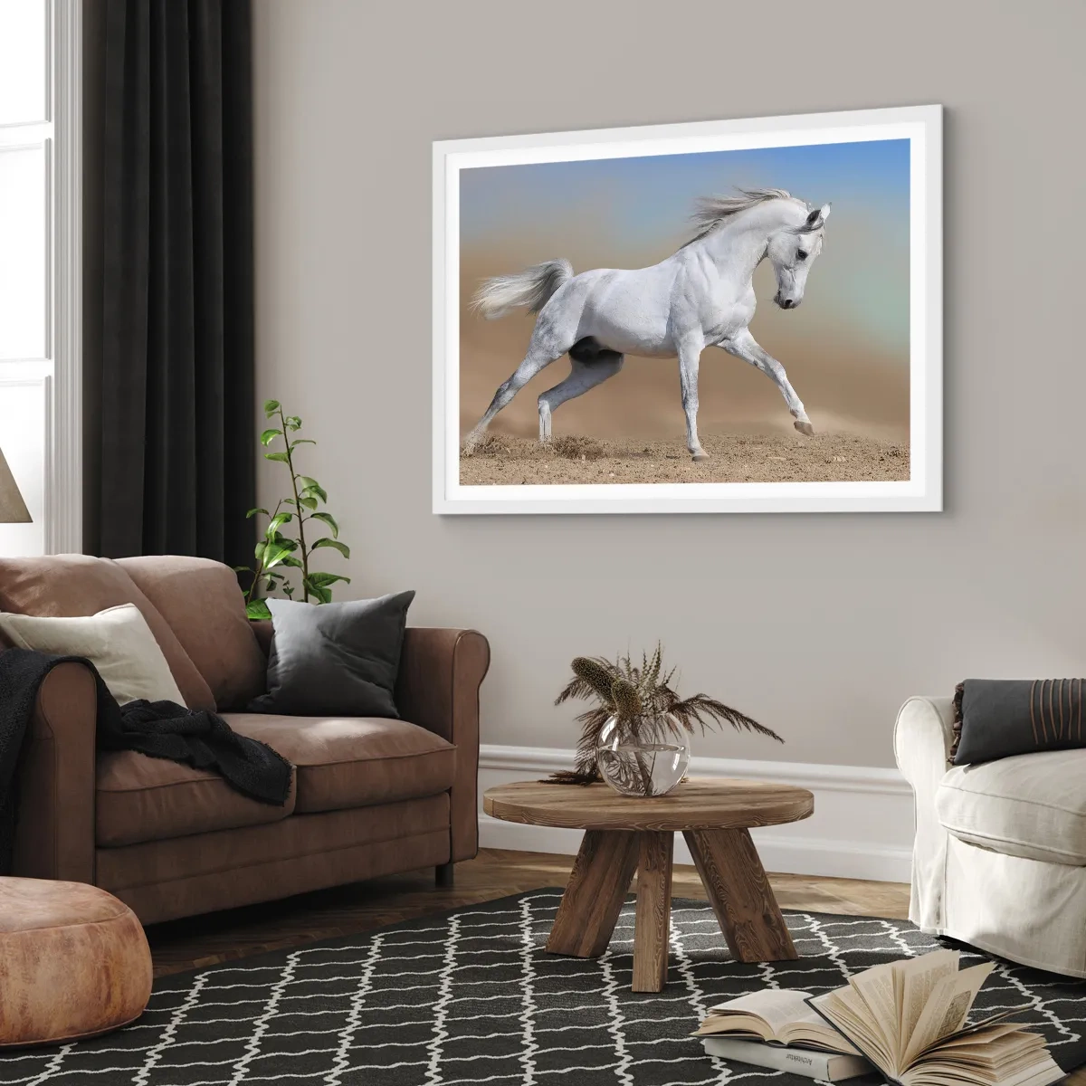 Poster in einem weißen Rahmen - Die schönste arabische Sage - 100x70 cm