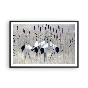 Poster in einem schwarzem Rahmen - Unter ihren eigenen - 91x61 cm
