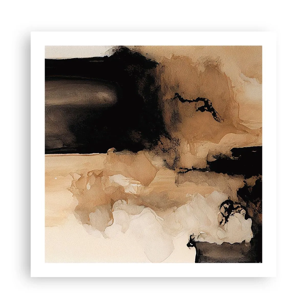 Poster - Faszinierende Abstraktion - 60x60 cm