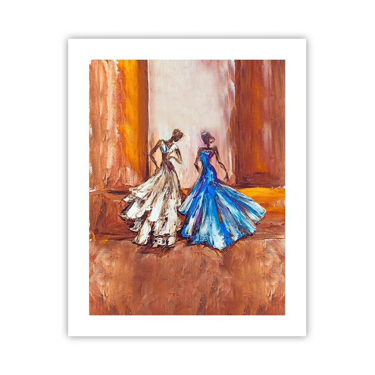 Poster - Ein dankbares Duo - 40x50 cm