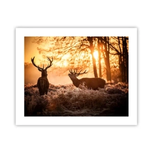 Poster - Der Traum eines Jägers - 50x40 cm