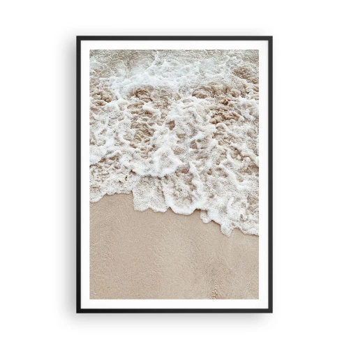 Poster in einem schwarzem Rahmen - Ich komme gleich wieder - 70x100 cm