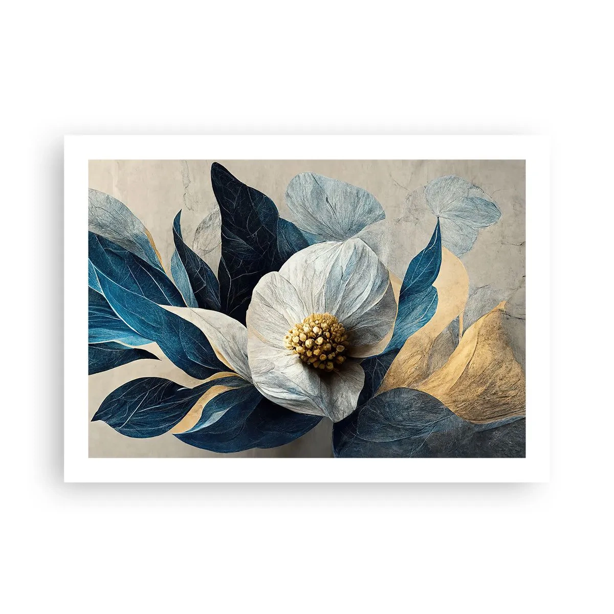 Poster - Er hat ein Herz aus Gold - 70x50 cm