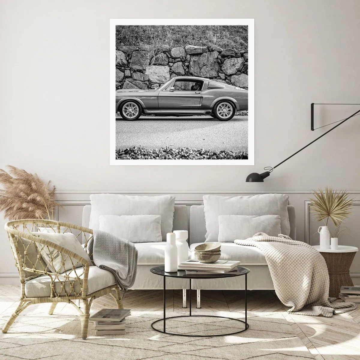 Poster - Die Legende der 1960er - 40x40 cm