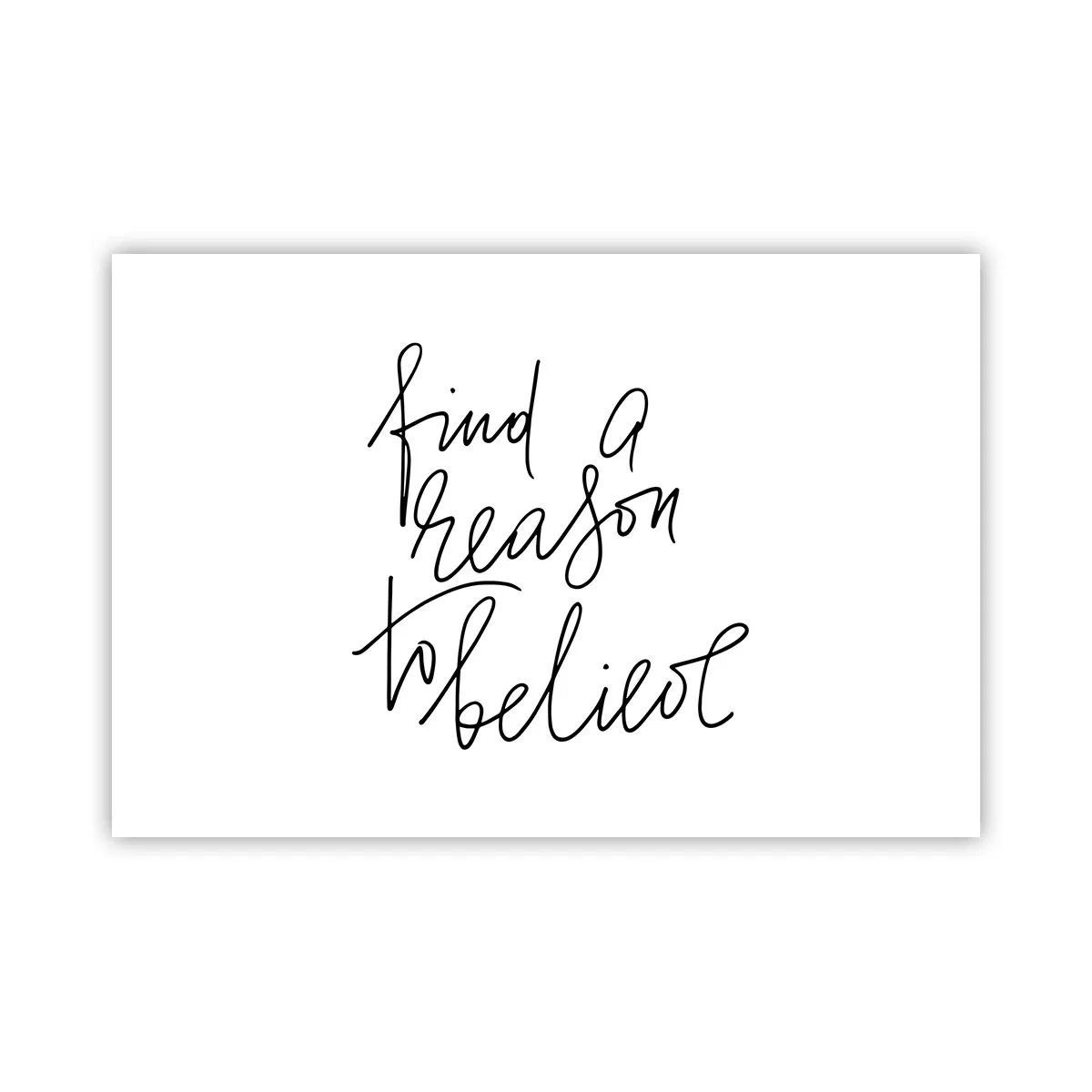 Poster - Es ist möglich - 91x61 cm