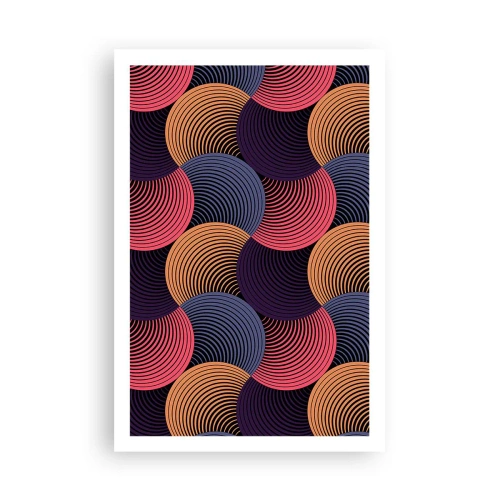 Poster - Im kreisenden Rhythmus - 61x91 cm