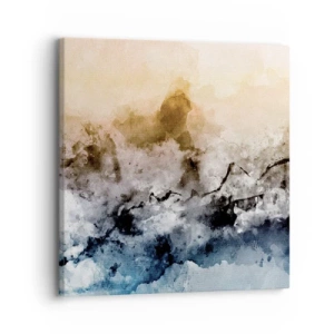Bild auf Leinwand - Leinwandbild - In einer Nebelwolke ertrunken - 30x30 cm