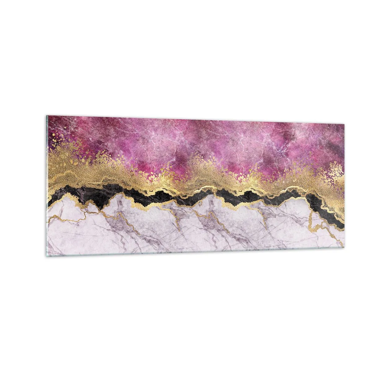 Glasbild - Bild auf glas - An der Grenze - 100x40 cm