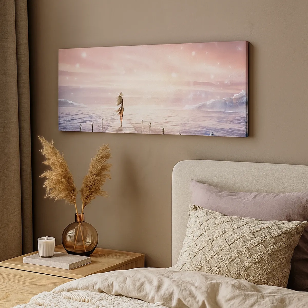 Bild auf Leinwand - Leinwandbild - Im Licht eines Traums - 30x30 cm