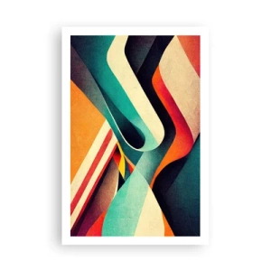 Poster - Intensive Komposition - 61x91 cm