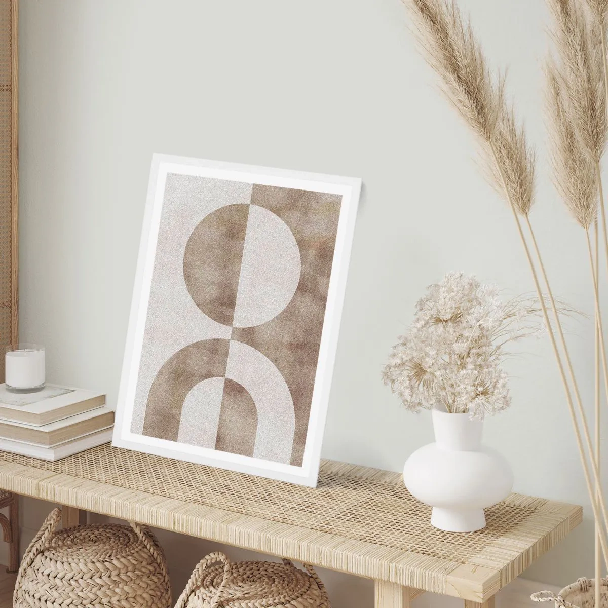 Poster in einem weißen Rahmen - Ähnlichkeiten und Unterschiede - 61x91 cm