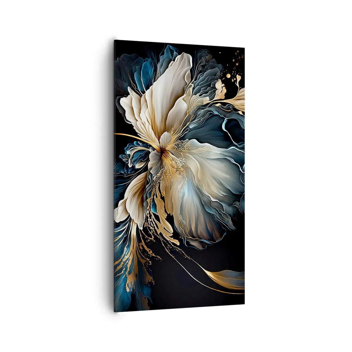 Bild auf Leinwand - Leinwandbild - Märchenhafte Farnblume - 65x120 cm