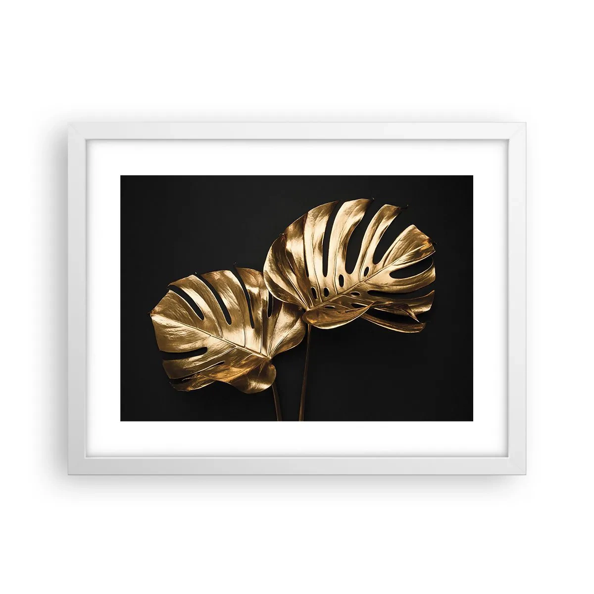 Poster in einem weißen Rahmen - Die Schätze der Natur - 40x30 cm