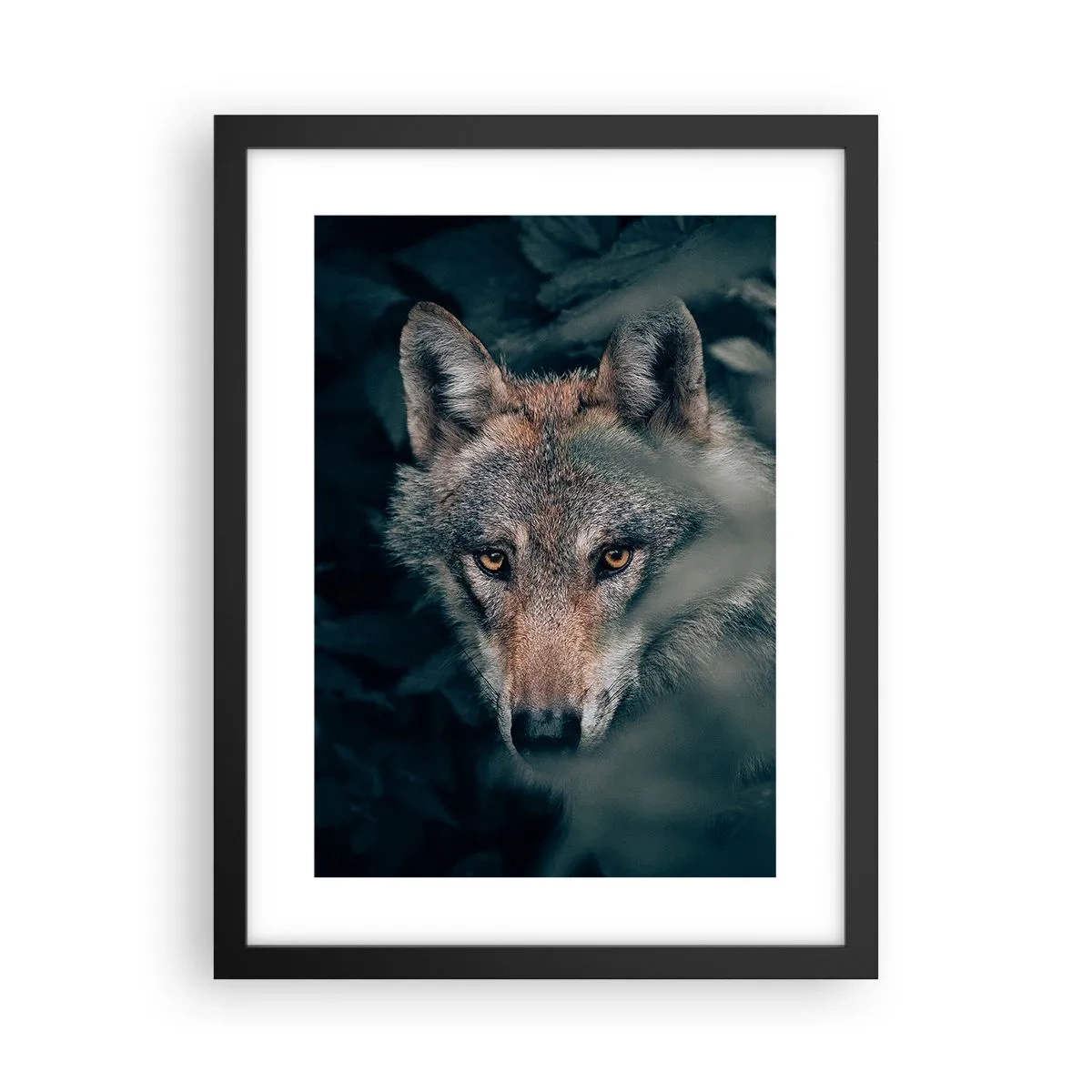 Poster in einem schwarzem Rahmen - Jäger - 30x40 cm