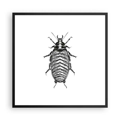 Poster in einem schwarzem Rahmen - Was für ein Exemplar! - 60x60 cm