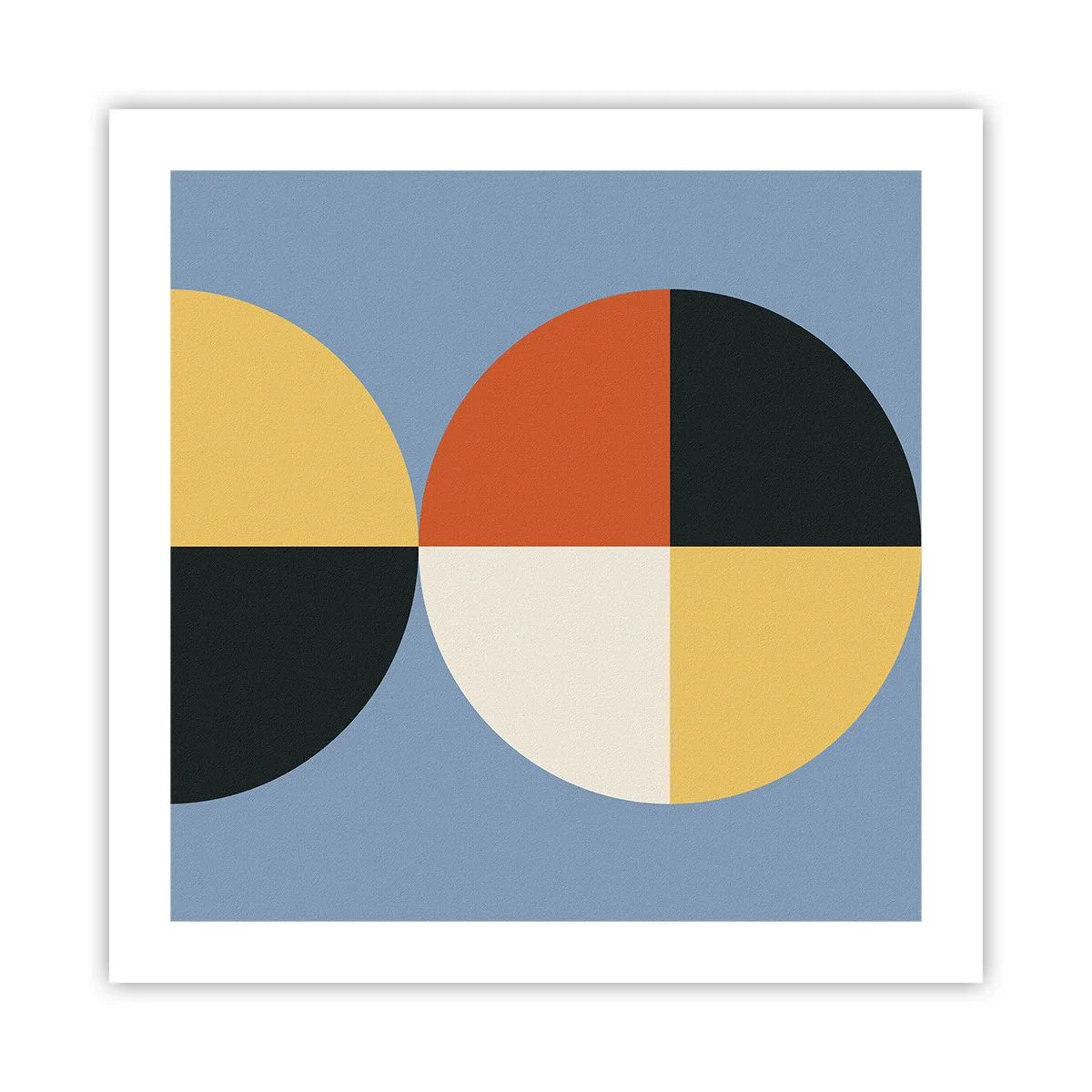 Poster - Beobachte und zähle - 50x50 cm