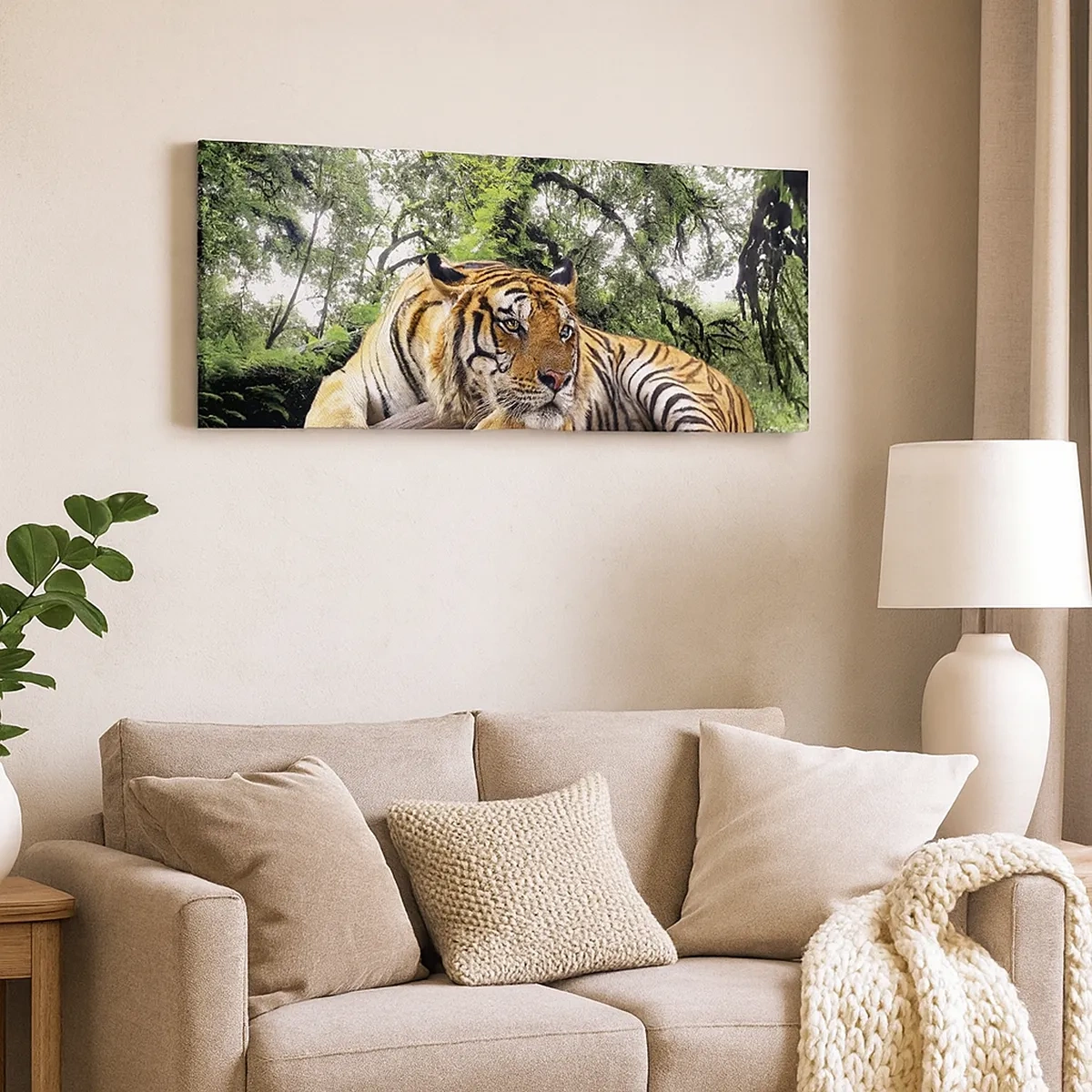 Bild auf Leinwand - Leinwandbild - Hochachtungsvoll - 30x30 cm