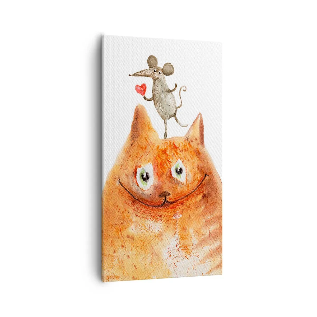 Bild auf Leinwand - Leinwandbild - Paradoxien der Liebe - 55x100 cm