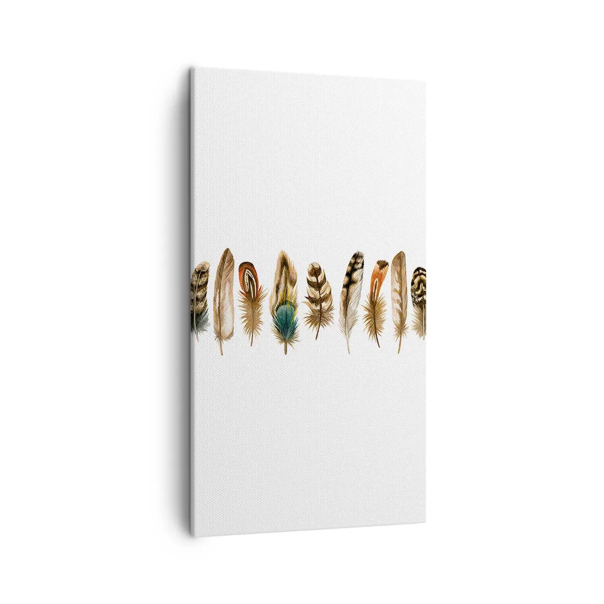 Bild auf Leinwand - Leinwandbild - Eine federleichte Variante - 45x80 cm