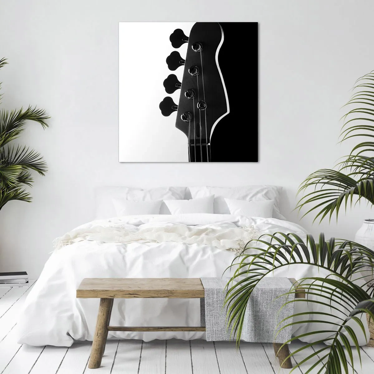 Bild auf Leinwand - Leinwandbild - Rockige Stille - 60x60 cm