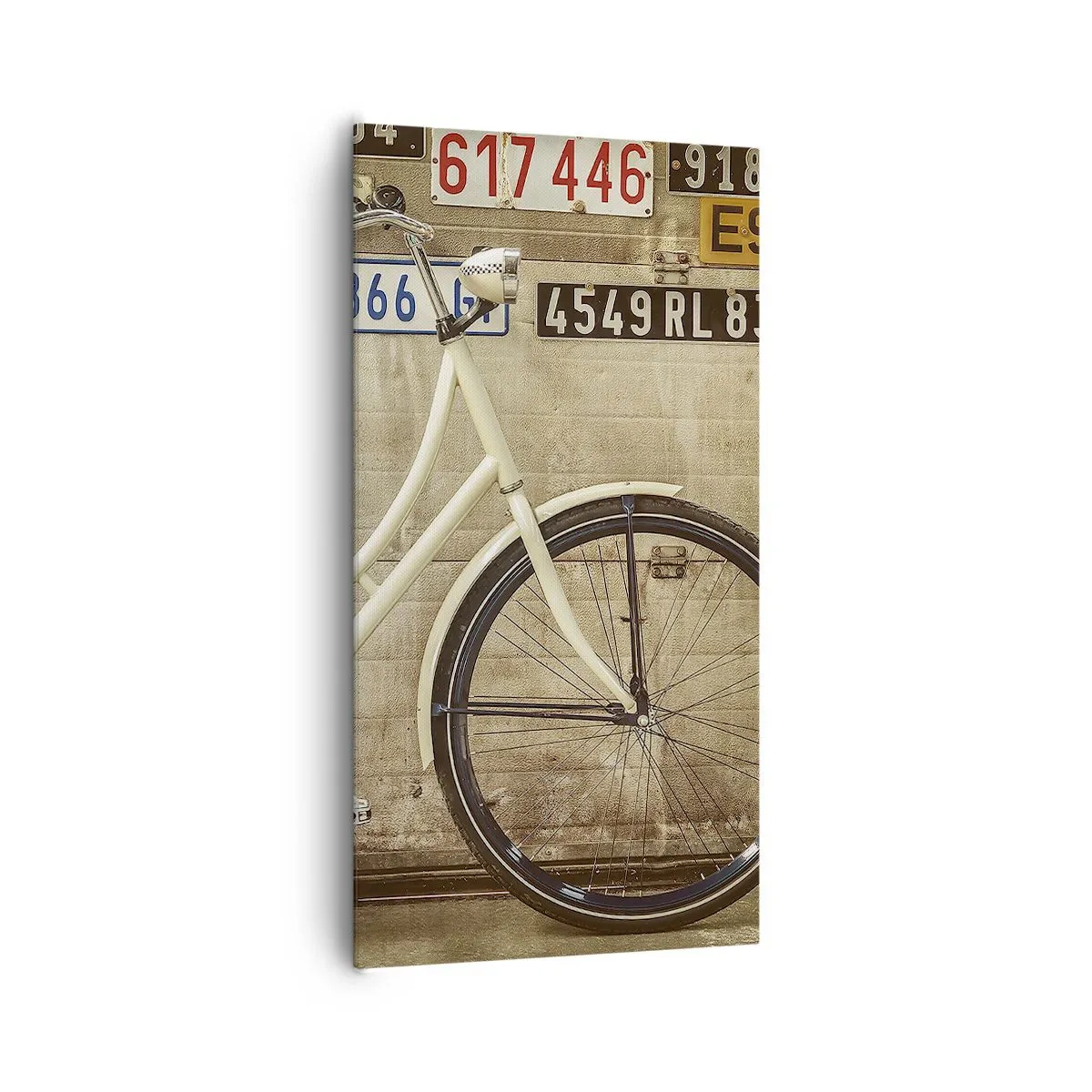 Bild auf Leinwand - Leinwandbild - Keine Komplexe - 65x120 cm