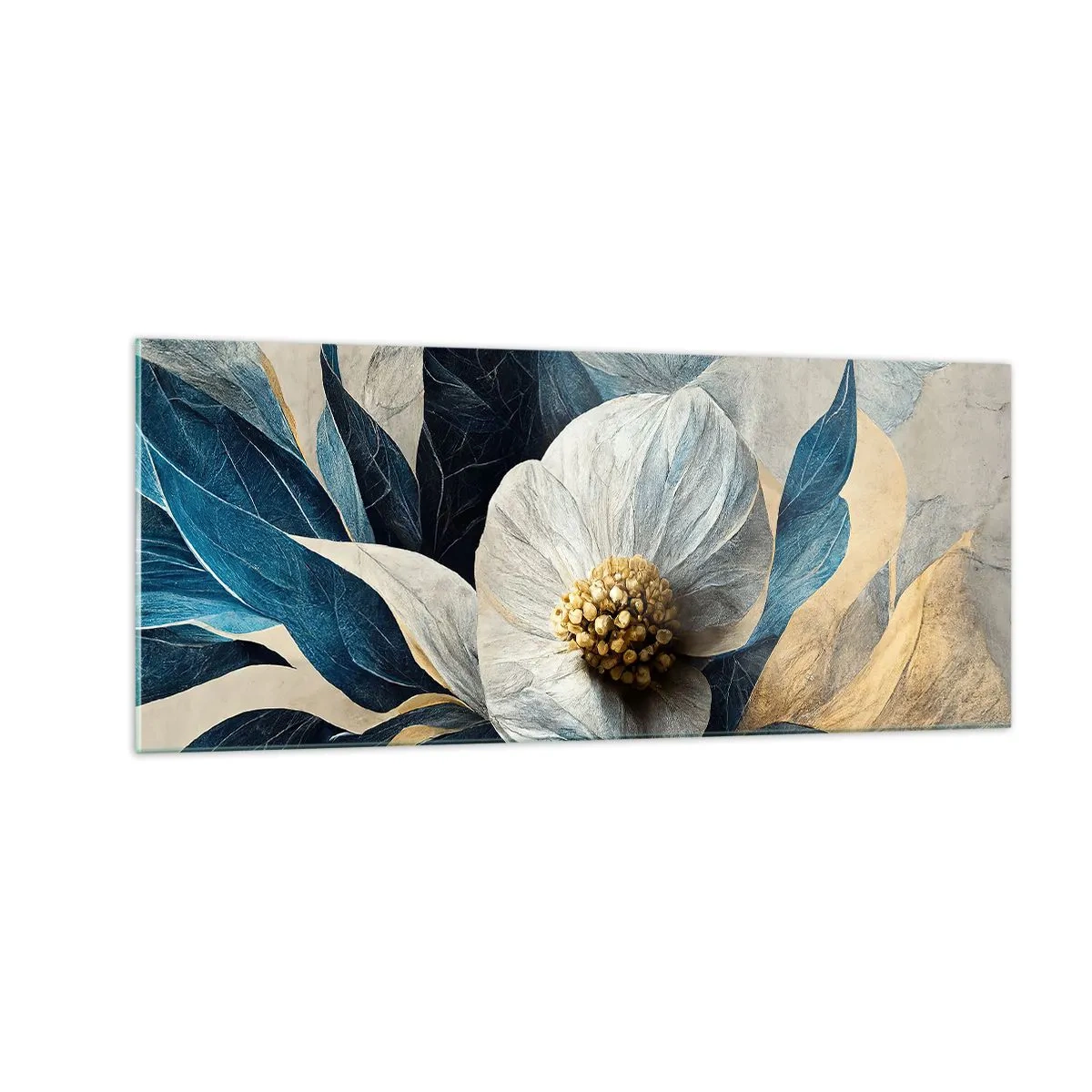 Glasbild - Bild auf glas - Er hat ein Herz aus Gold - 100x40 cm