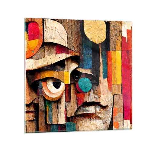 Glasbild - Bild auf glas - Ich sehe dich… - 50x50 cm