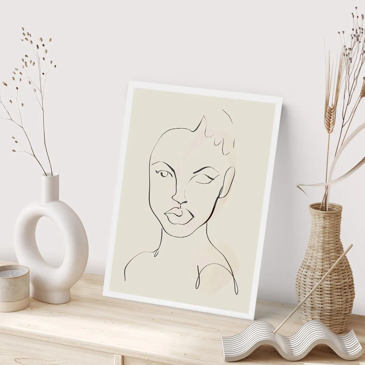 Poster - Umriss der Sinnlichkeit - 61x91 cm