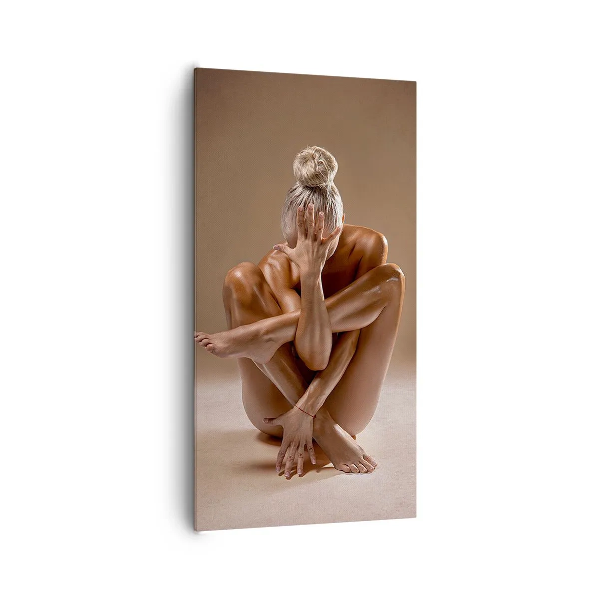 Bild auf Leinwand - Leinwandbild - Die Einheit von Körper und Geist - 65x120 cm