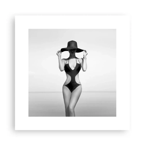 Poster - Mein Name ist: Eleganz - 30x30 cm