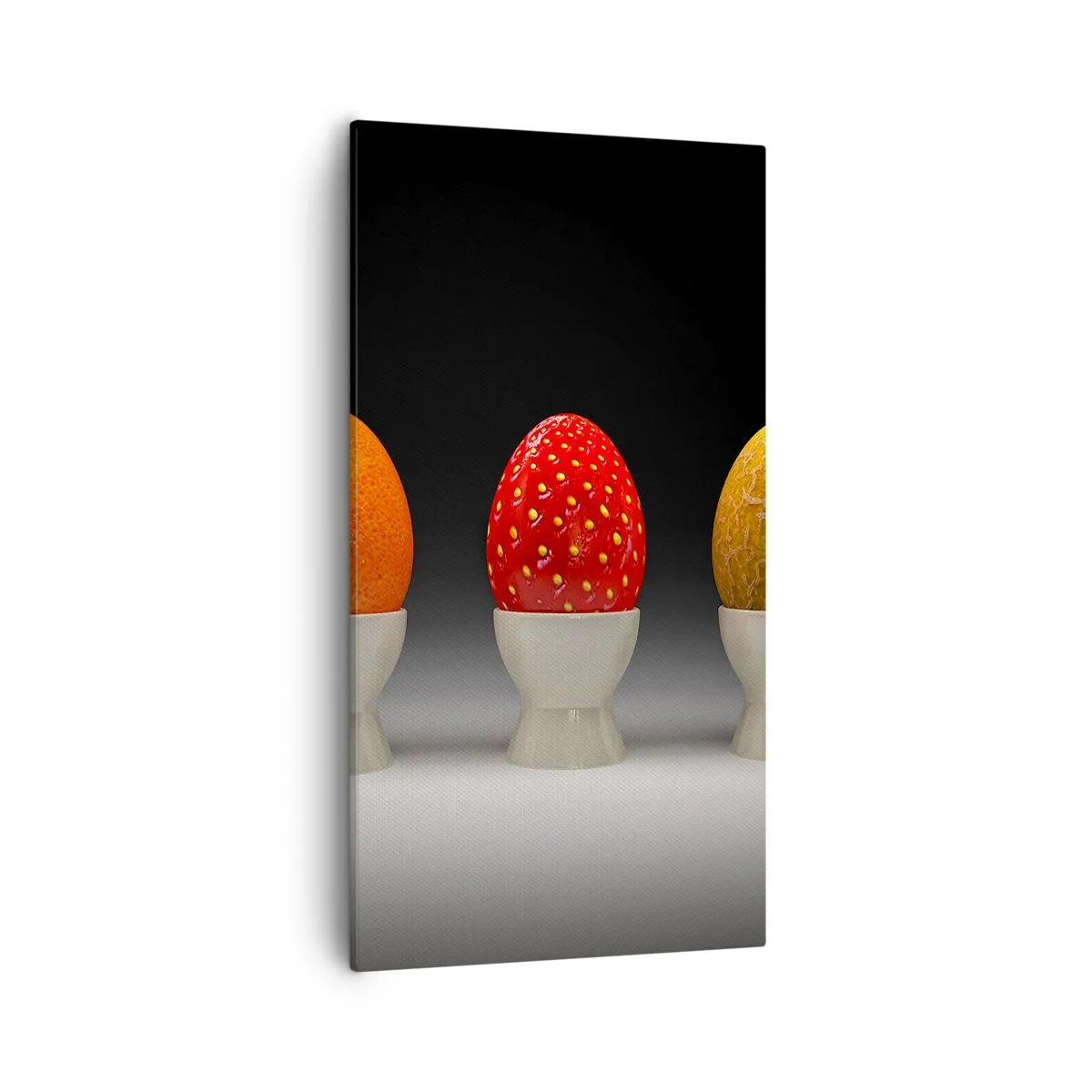 Bild auf Leinwand - Leinwandbild - Obstfrühstück - 55x100 cm