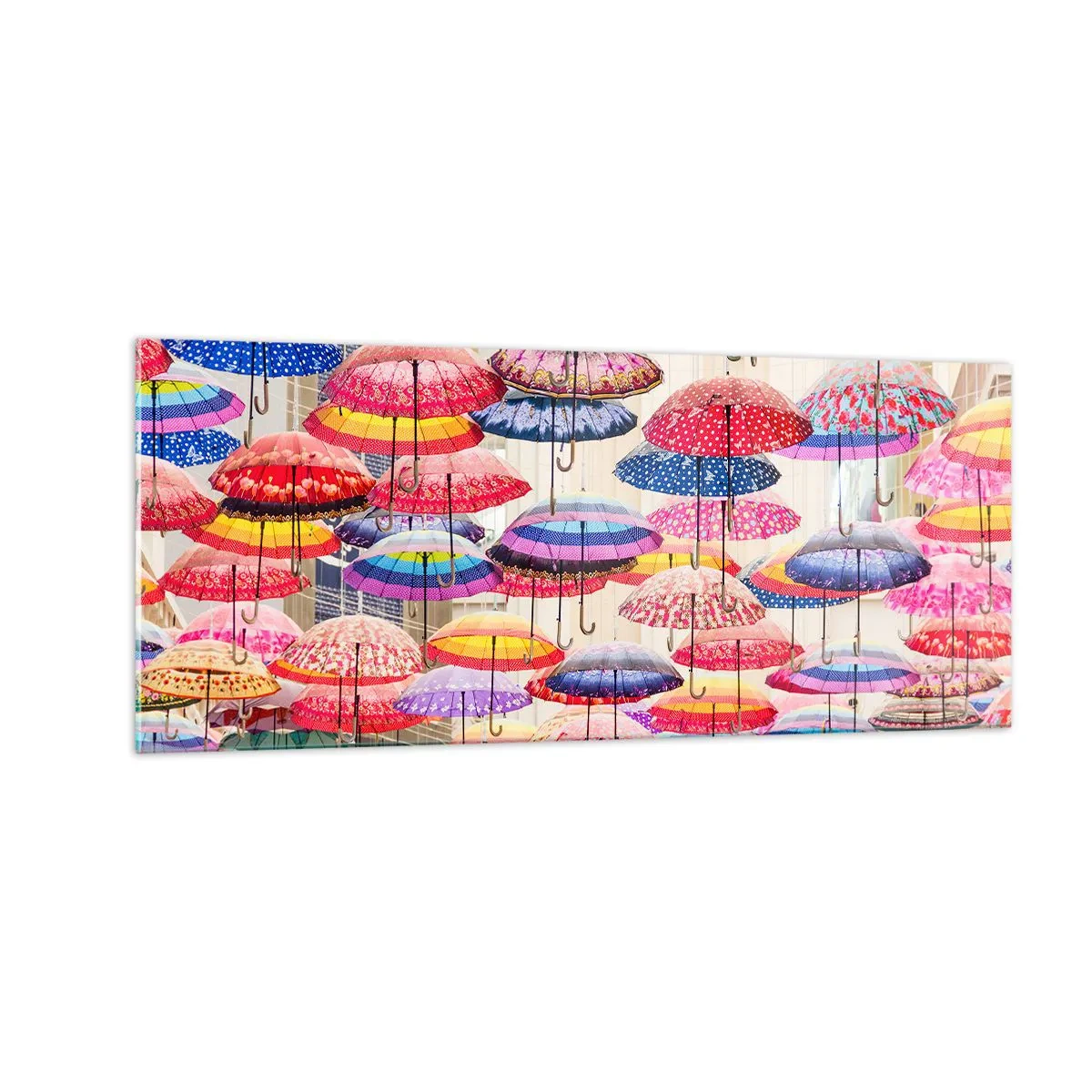 Glasbild - Bild auf glas - Stadtwiese - 100x40 cm