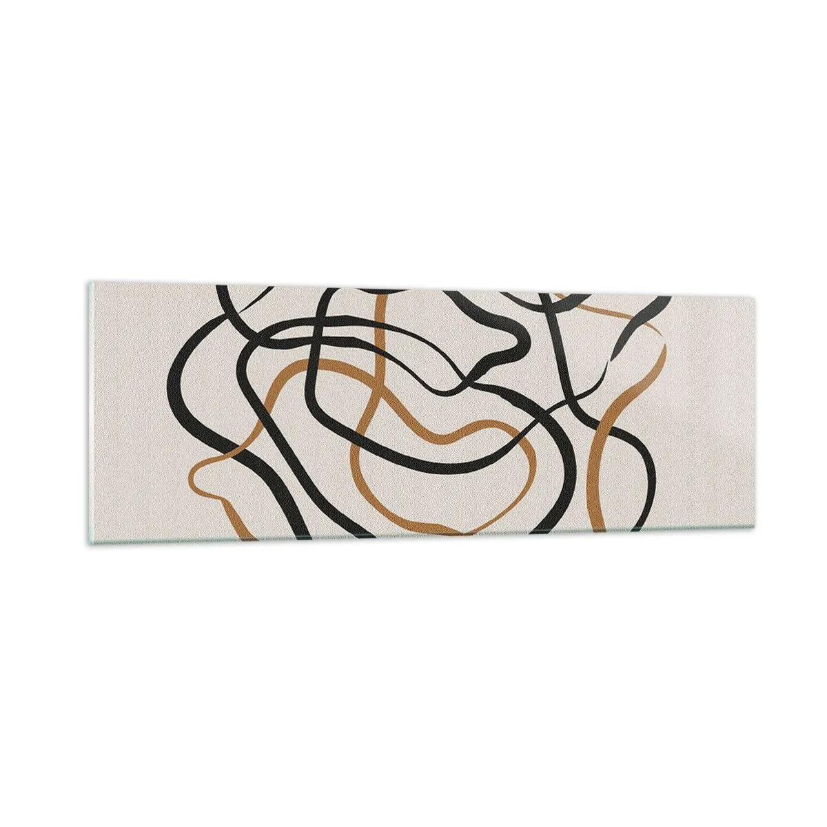 Glasbild - Bild auf glas - Alles ging schief - 90x30 cm