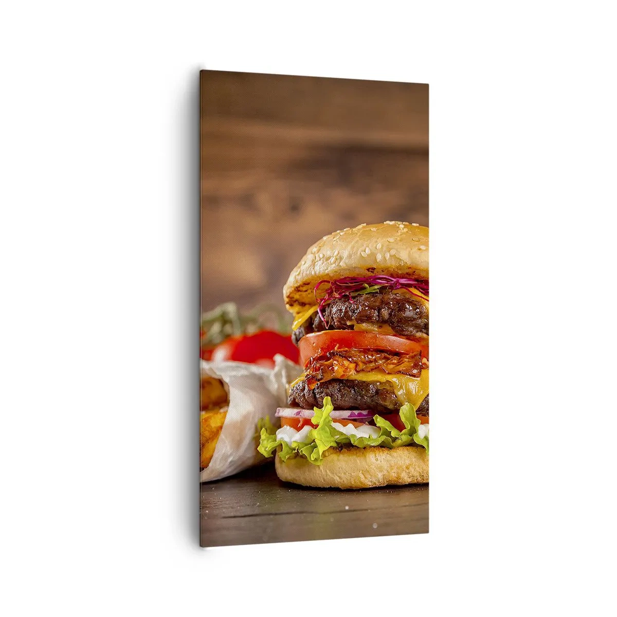 Bild auf Leinwand - Leinwandbild - Die verbotene Frucht - 65x120 cm