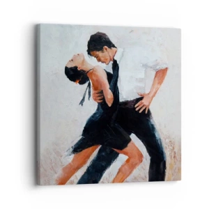 Bild auf Leinwand - Leinwandbild - Tango meiner Träume und Träume - 30x30 cm