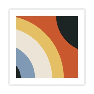 Poster - Zu mir selbst - 40x40 cm